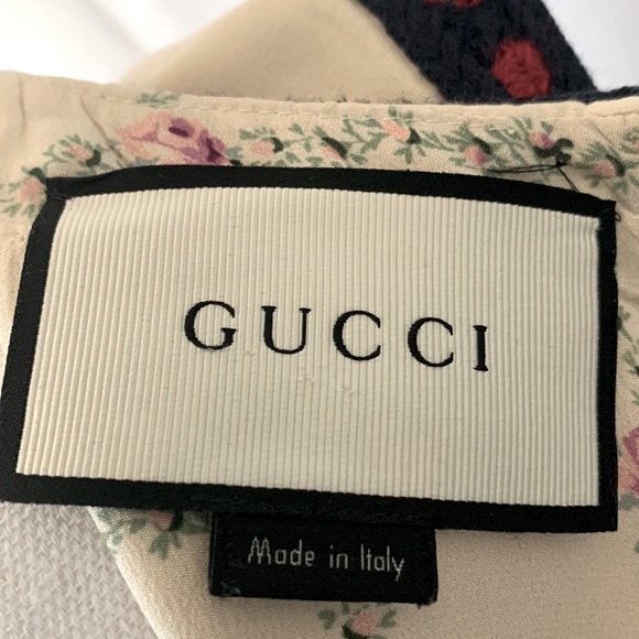 Gucci Vintage Knee-Length Dress Color Cream - Picture 7 of 14